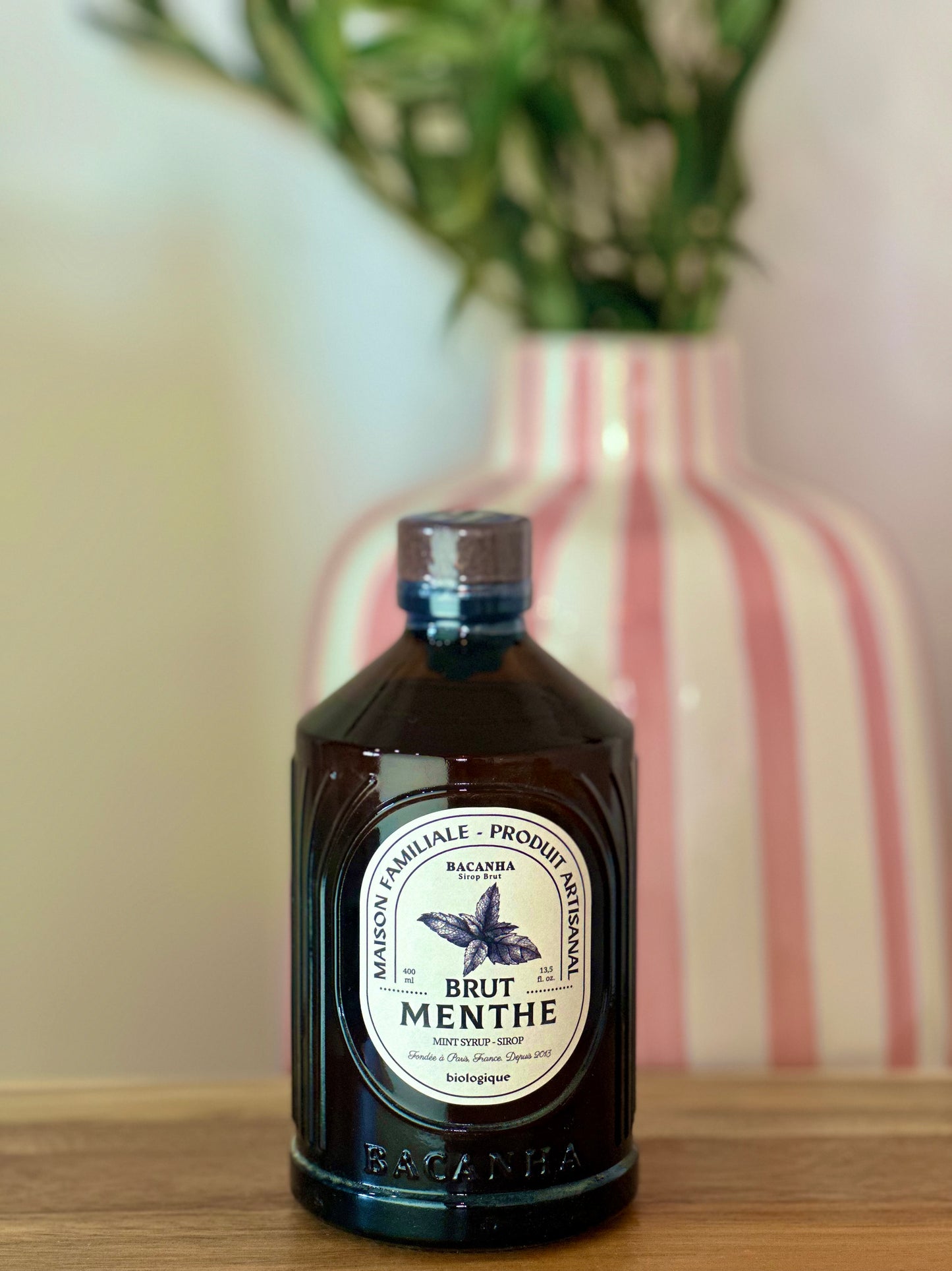 Sirop Menthe Bio – Bacanha – 100 ml