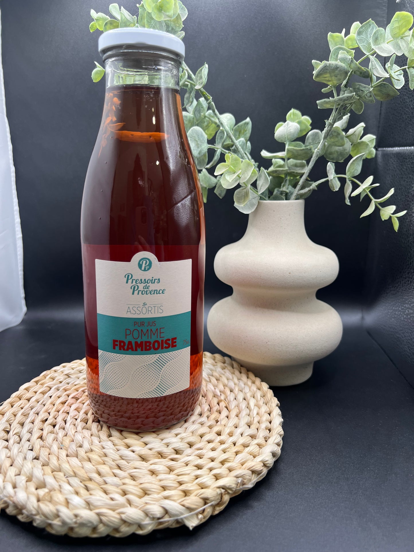 Jus de fruits "Pomme & Framboise"
