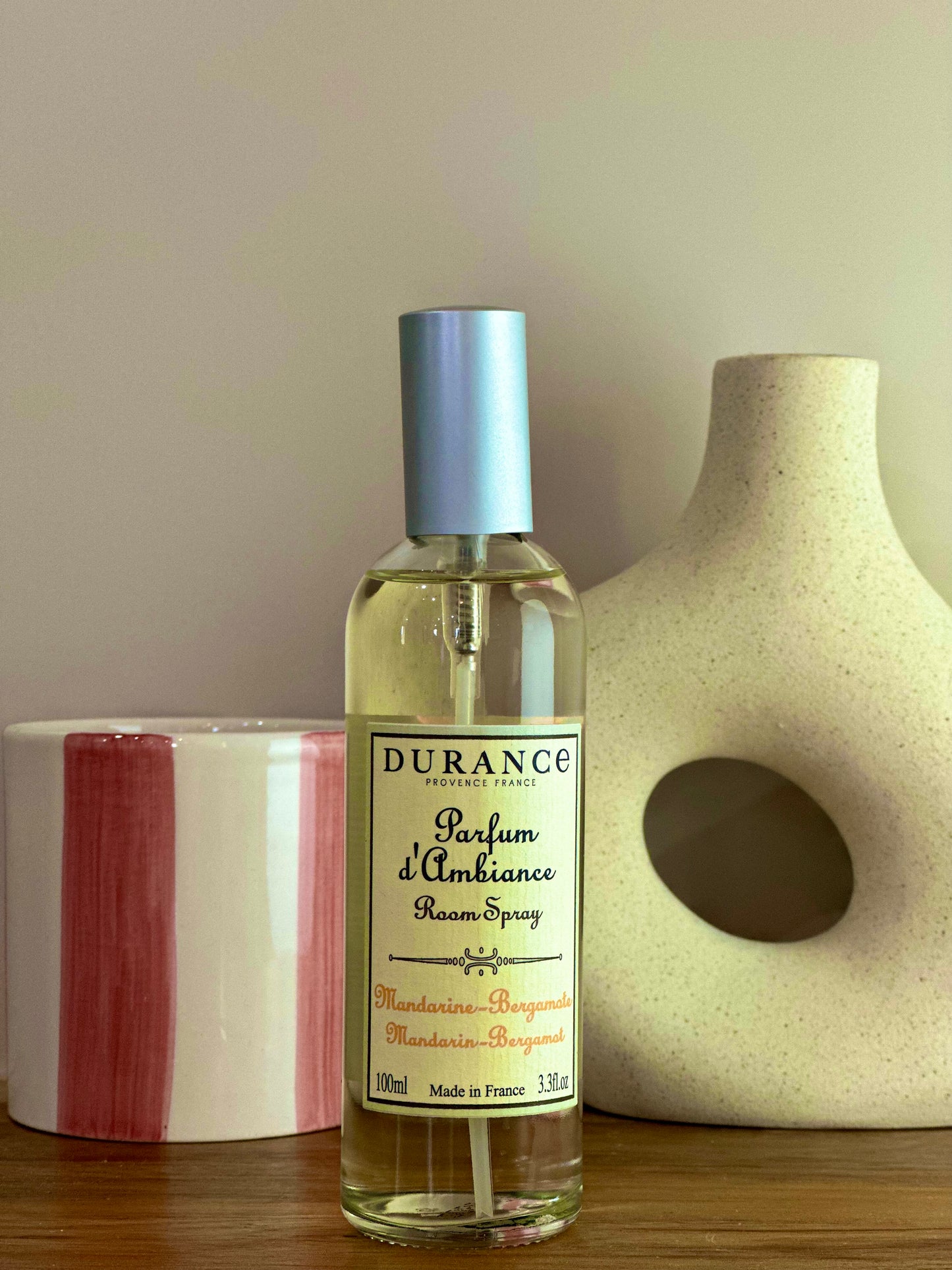 Brume Parfum d’Ambiance – Mandarine Bergamote – Durance – 100 ml