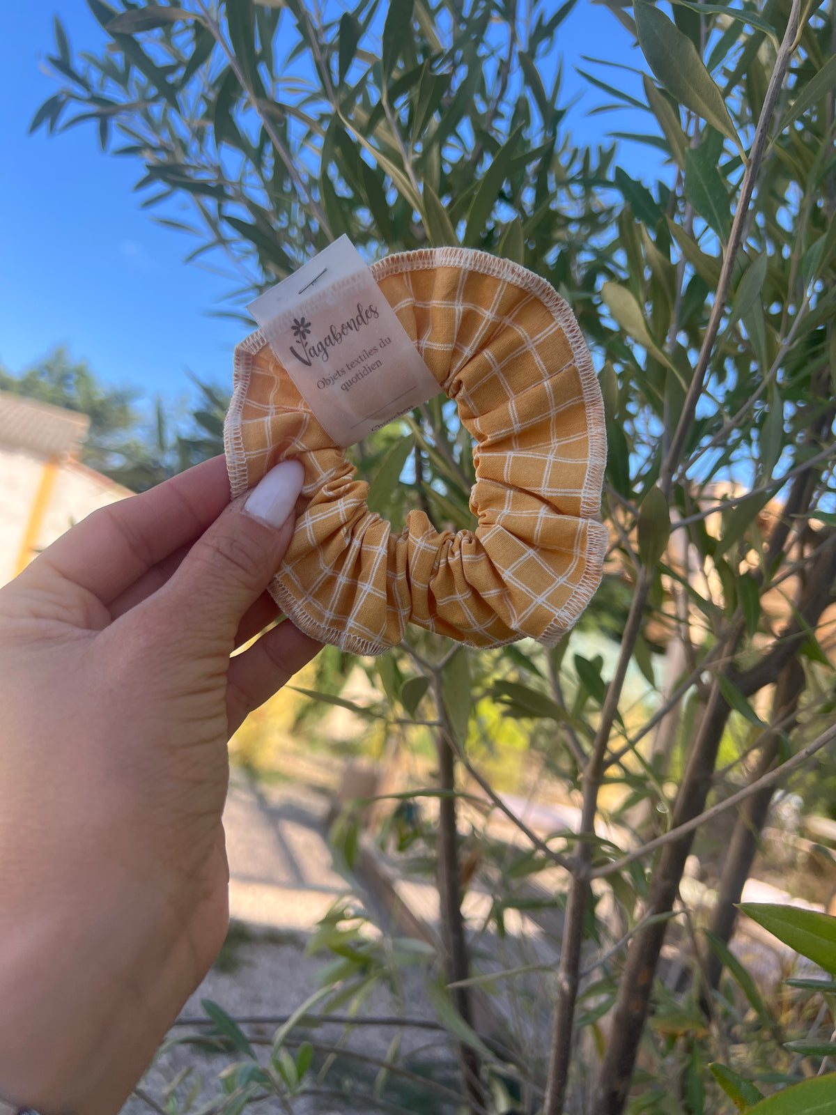 Chouchou artisanal en tissu – Fabriquée en France Jules Avoine