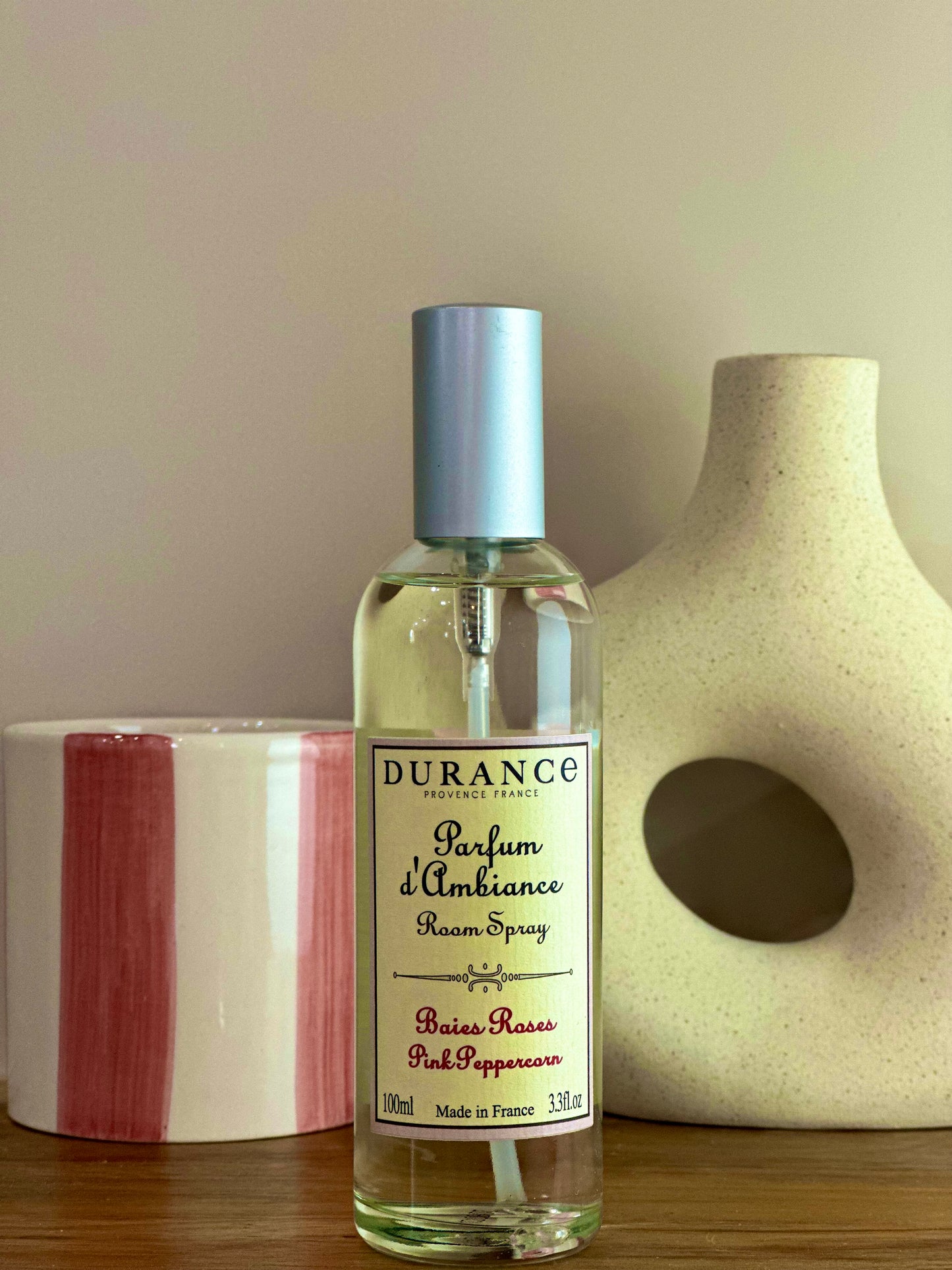 Brume Parfum d’Ambiance – Baies Roses – Durance – 100 ml