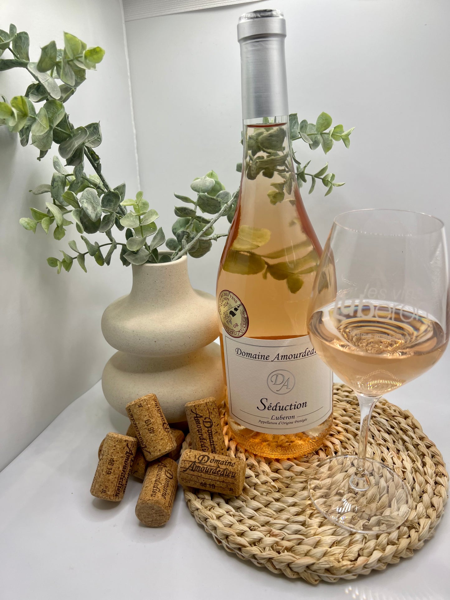 A.O.P Luberon Rosé séduction 2024 75cl