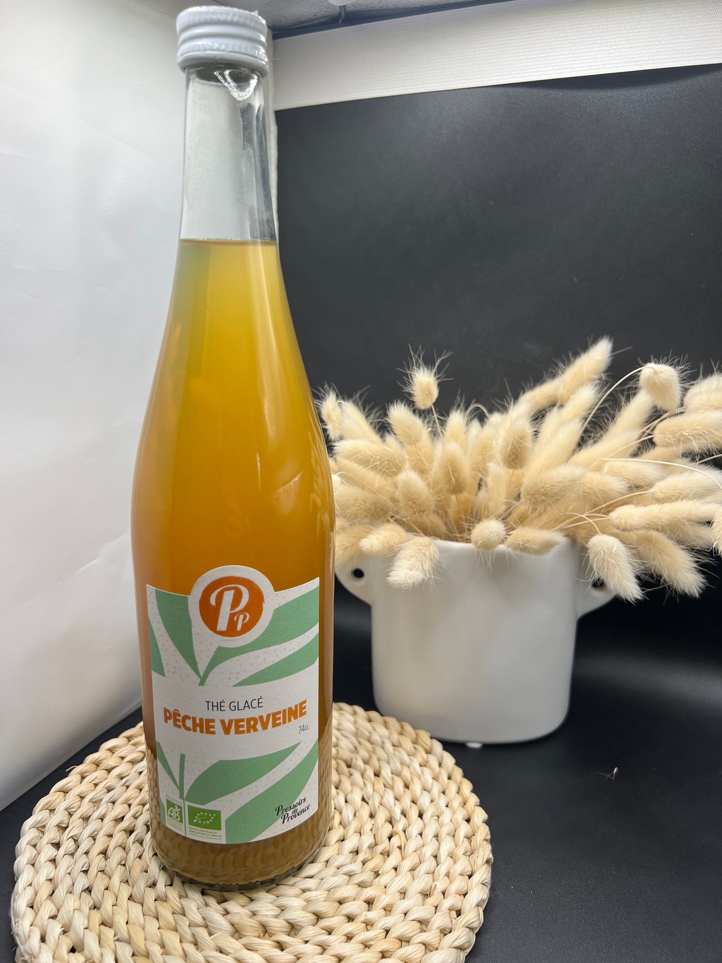 Thé glacé « Pêche verveine »