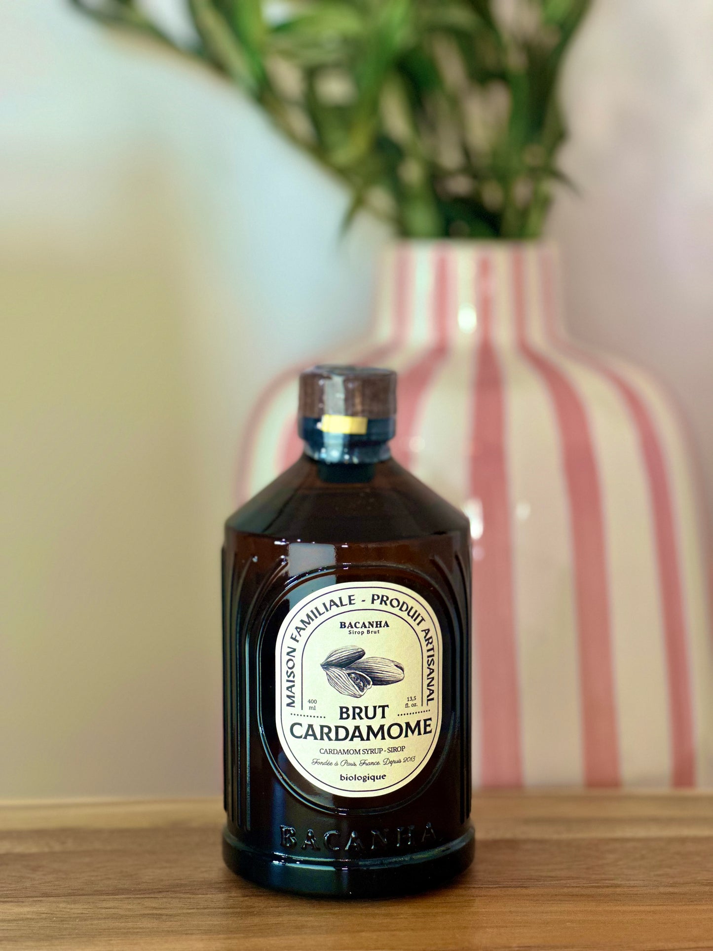 Sirop Cardamome Bio – Bacanha – 100 ml