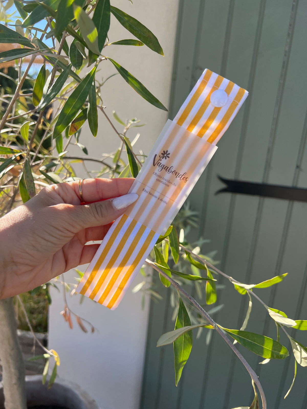 Étui à brosse à dents en tissu – Vagabondes