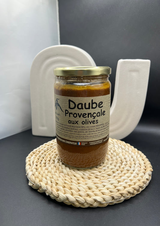 Daube Provençale aux olives noires