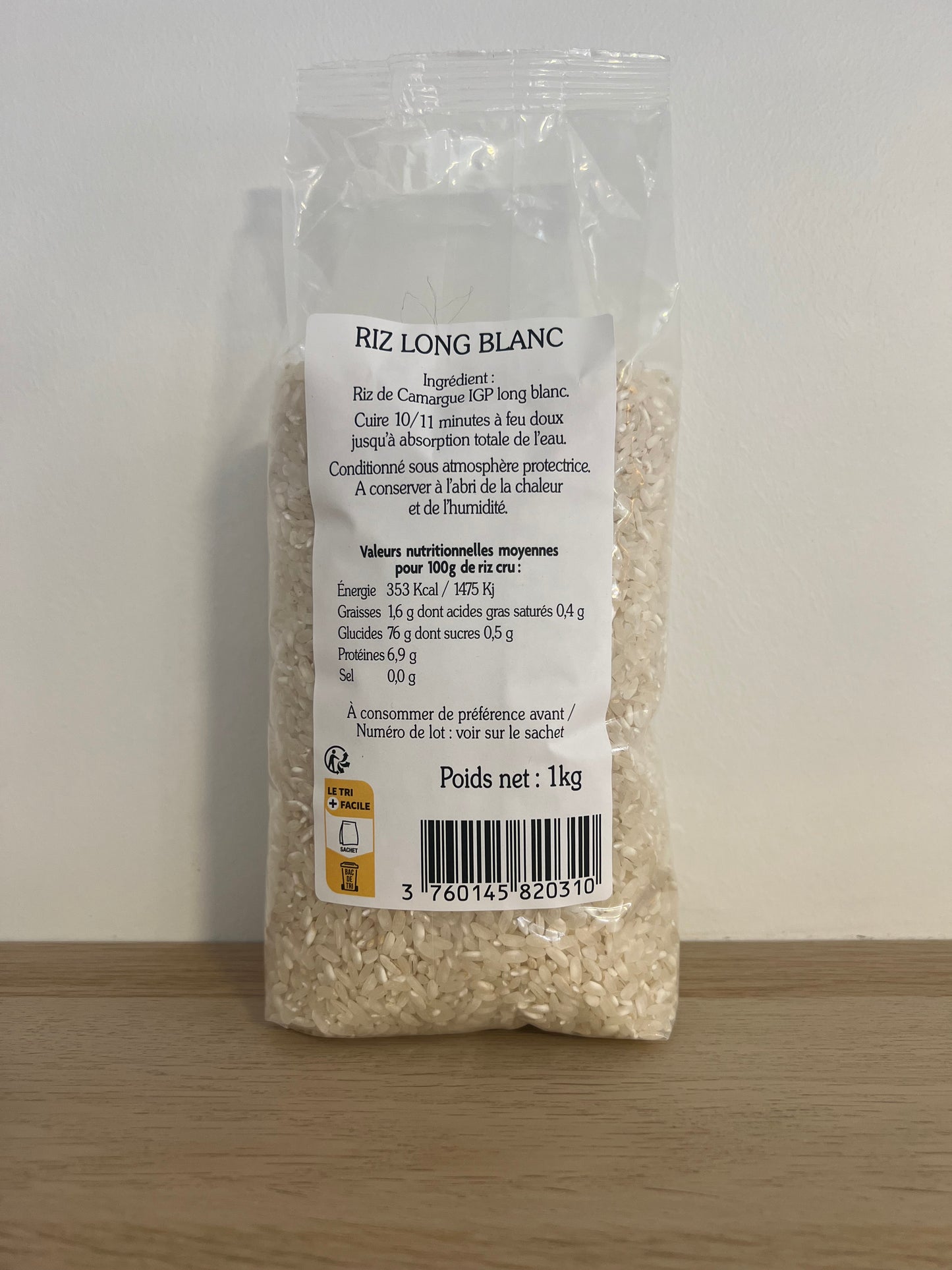 Riz long blanc de Camargue