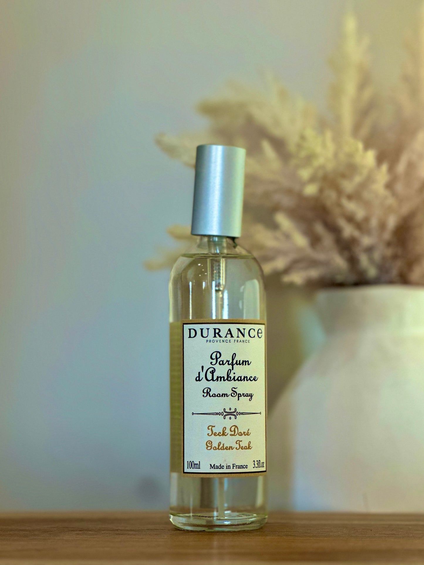 Brume Parfum d’Ambiance – Teck Doré – Durance – 100 ml