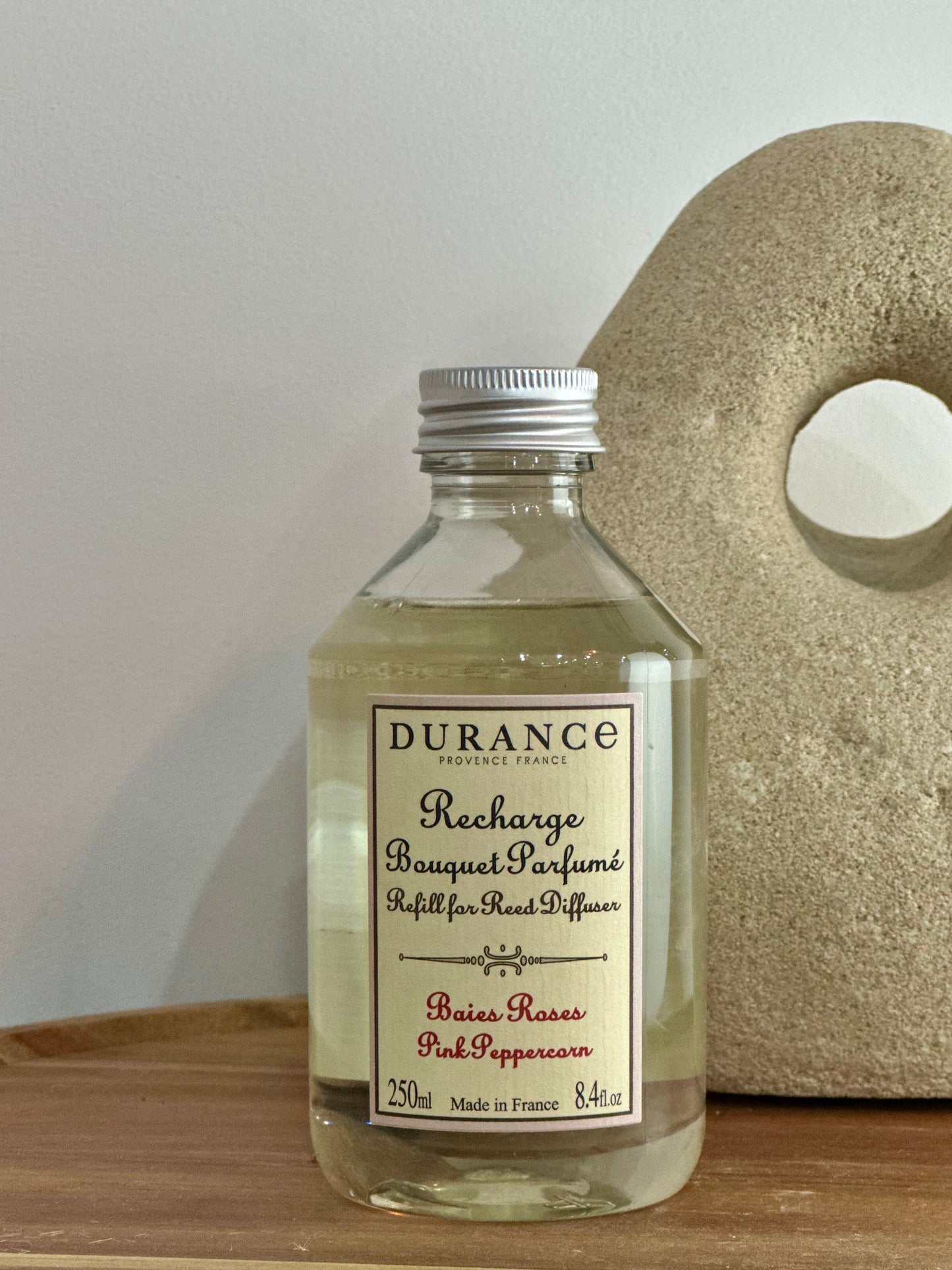 Recharge de Bouquet Parfumé Durance – Baies Roses – 250 ml