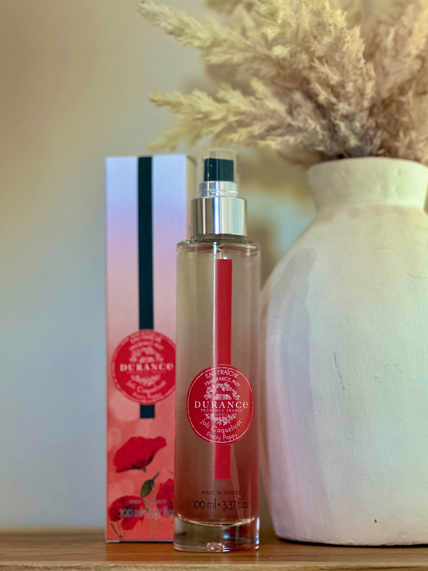 Eau Fraîche Parfumée – Coquelicot – Durance – 100 ml