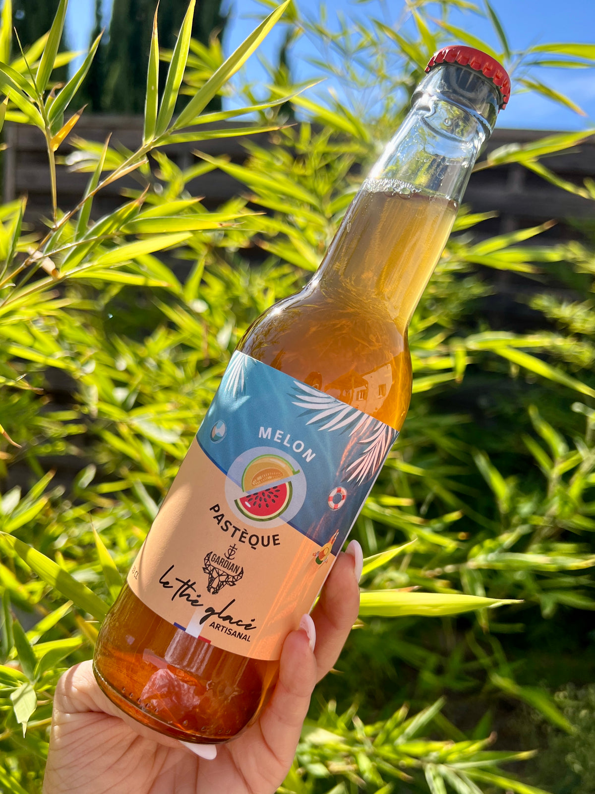 Thé glacé artisanal Pastèque & Melon