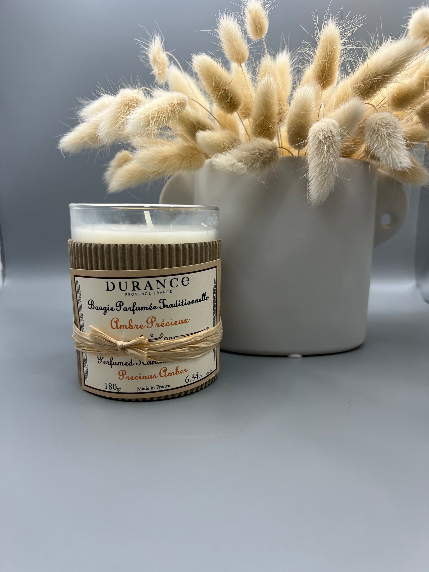 Bougie Parfumée Durance " Ambre Précieux "