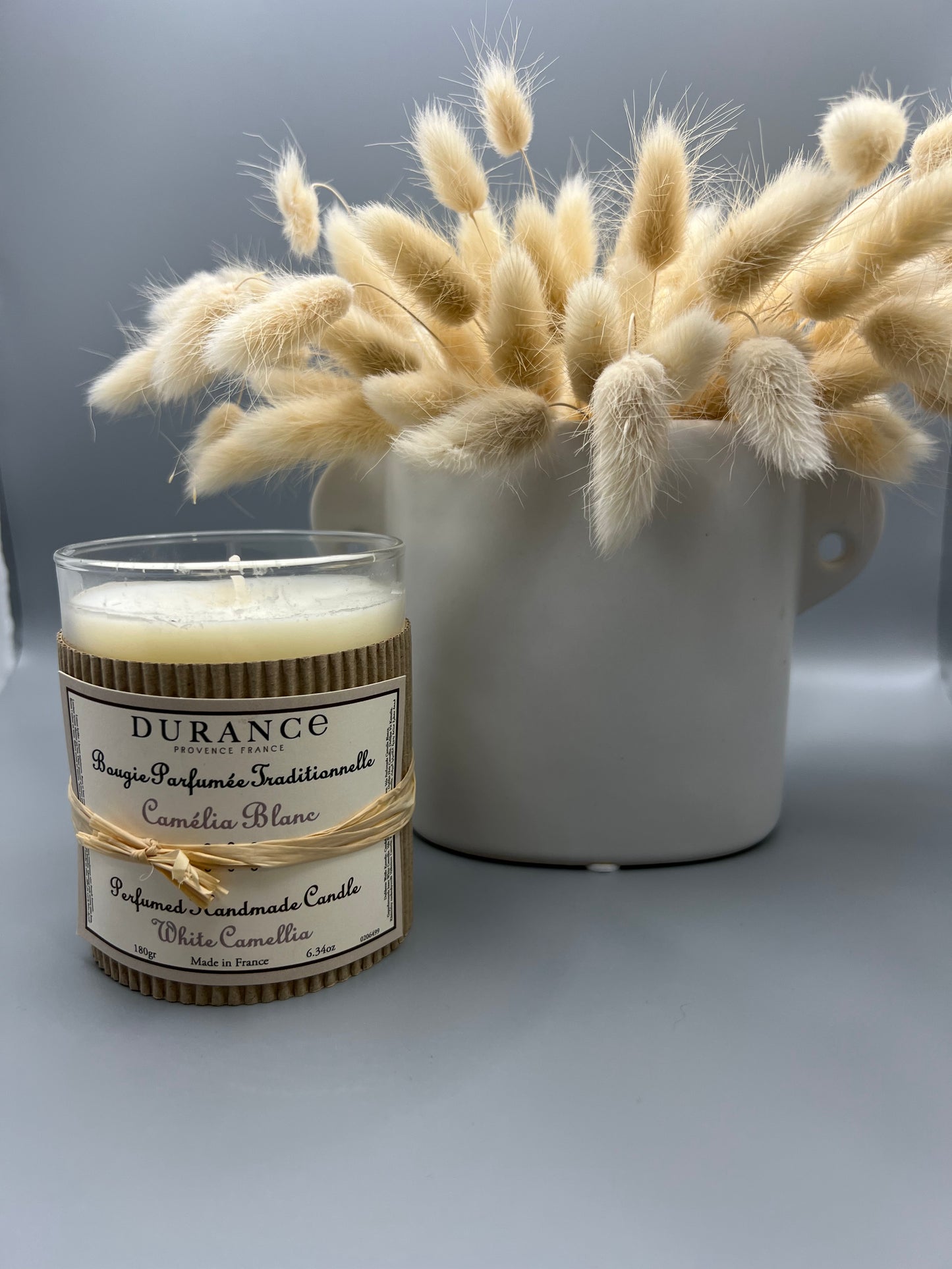Bougie Parfumée Durance " Camélia Blanc "