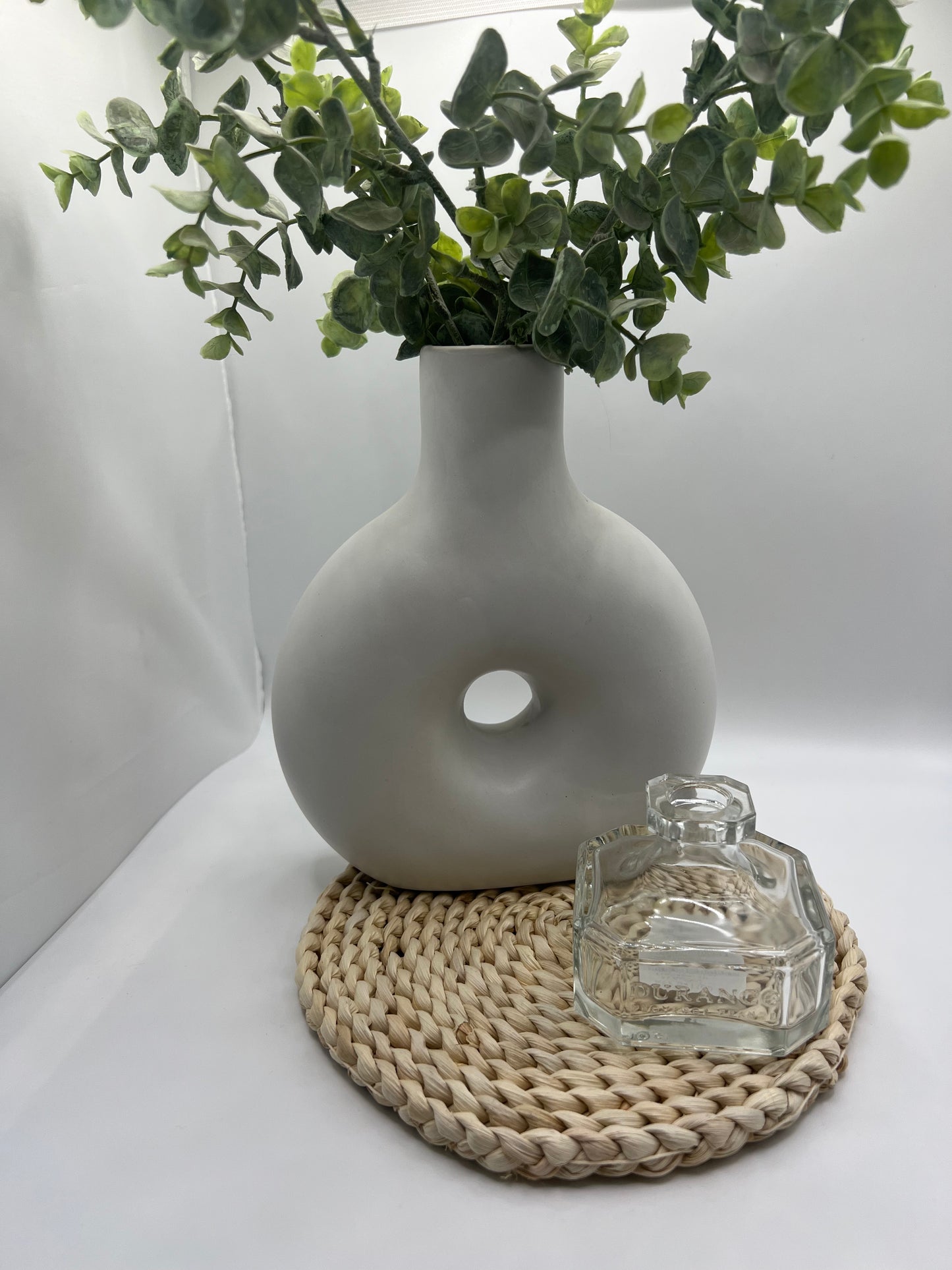Flacon transparent Durance pour bouquet parfumé