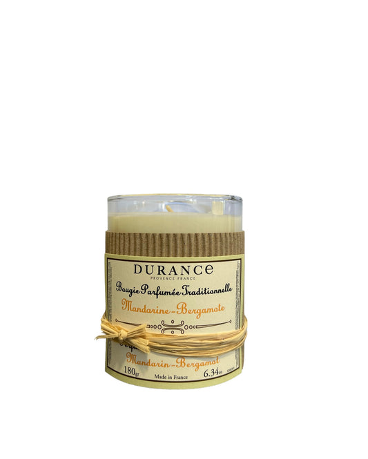 Bougie Parfumée Durance " Mandarine Bergamote  "