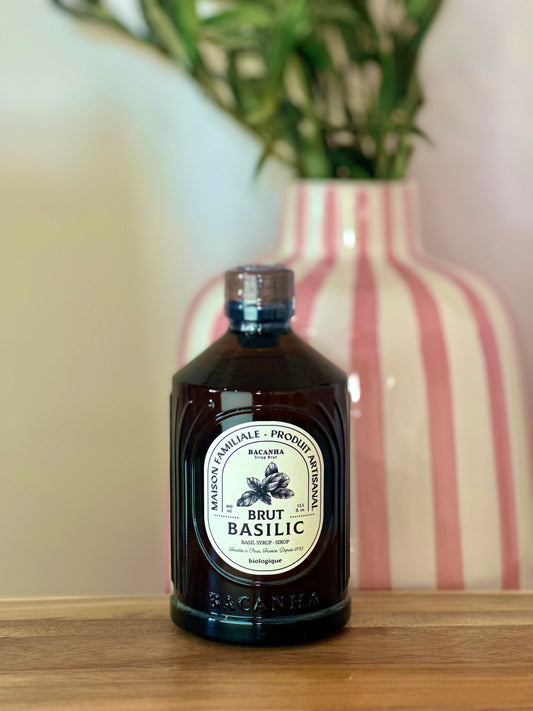 Sirop Basilic Bio – Bacanha – 100 ml
