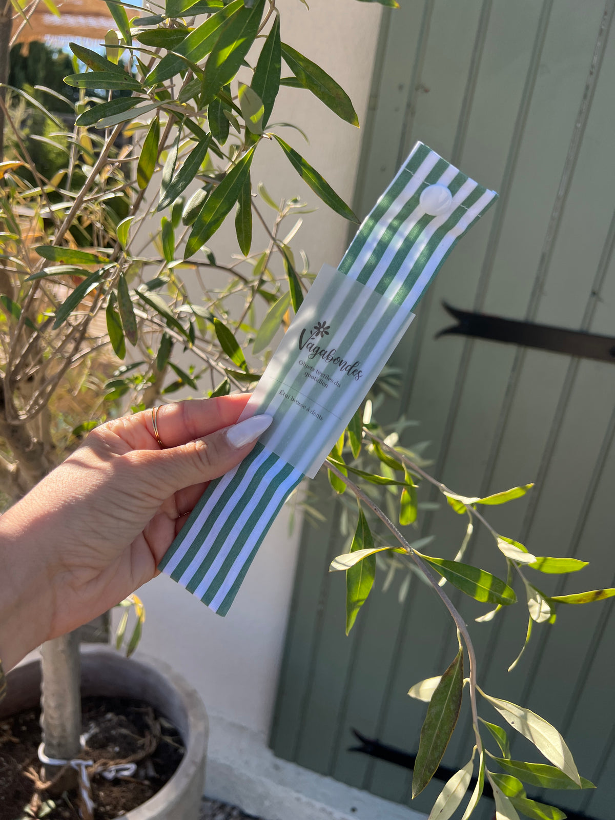Étui à brosse à dents en tissu – Vagabondes