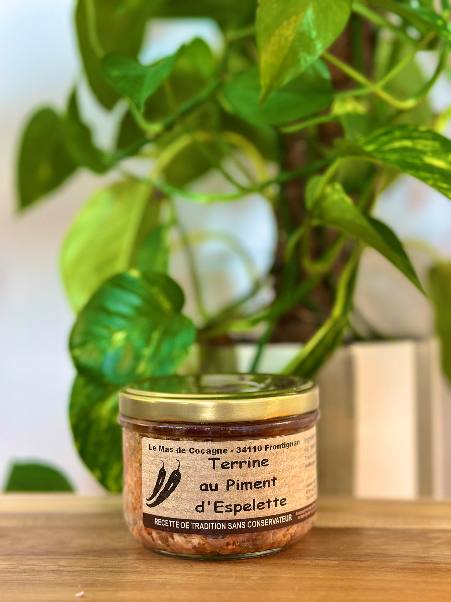 Terrine au Piment d’Espelette – Saveurs de Cocagne – 180 g