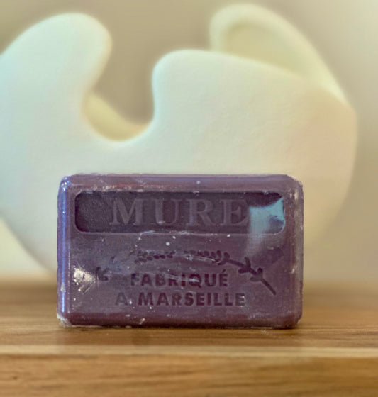 Savon de Marseille Artisanal – Mûre – 125 g