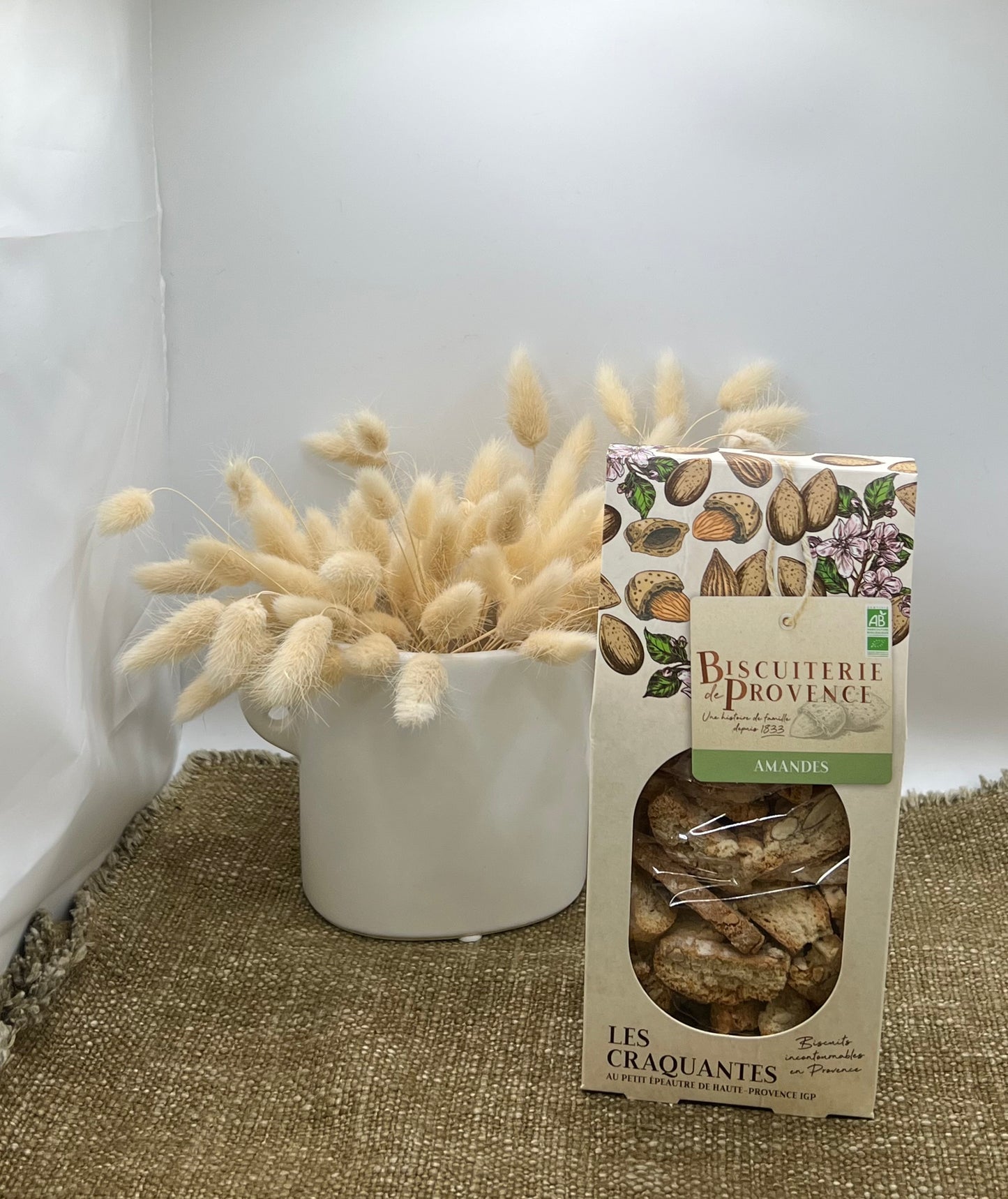 « Craquantes aux amandes  » Biscuiterie de Provence