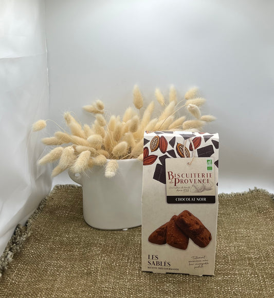 Sablés sucrés « Chocolat noir   » Biscuiterie de Provence