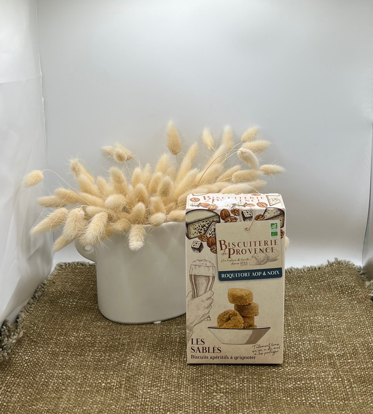 Sablés salés « Roquefort AOP & noix » Biscuiterie de Provence