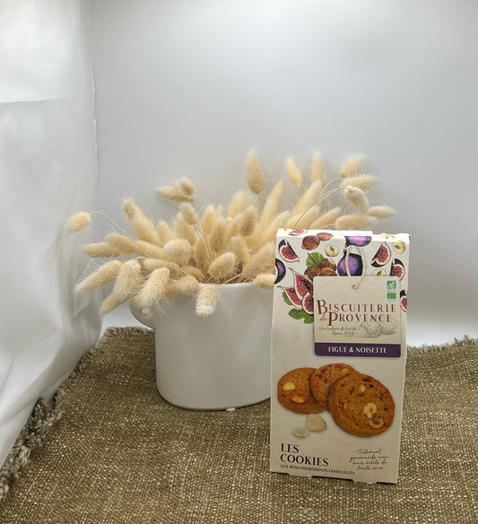 Cookies  « Figues & Noisettes  » Biscuiterie de Provence