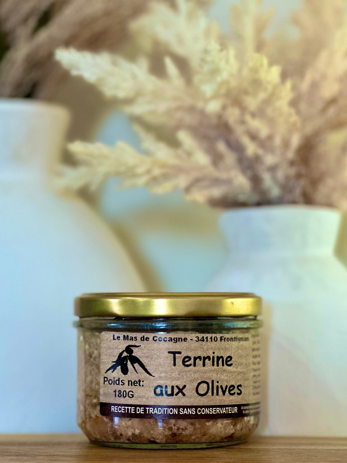 Terrine aux Olives – Saveurs de Cocagne – 180 g