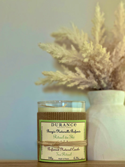 Bougie Traditionnelle Durance – Rituel du Thé – 180 g
