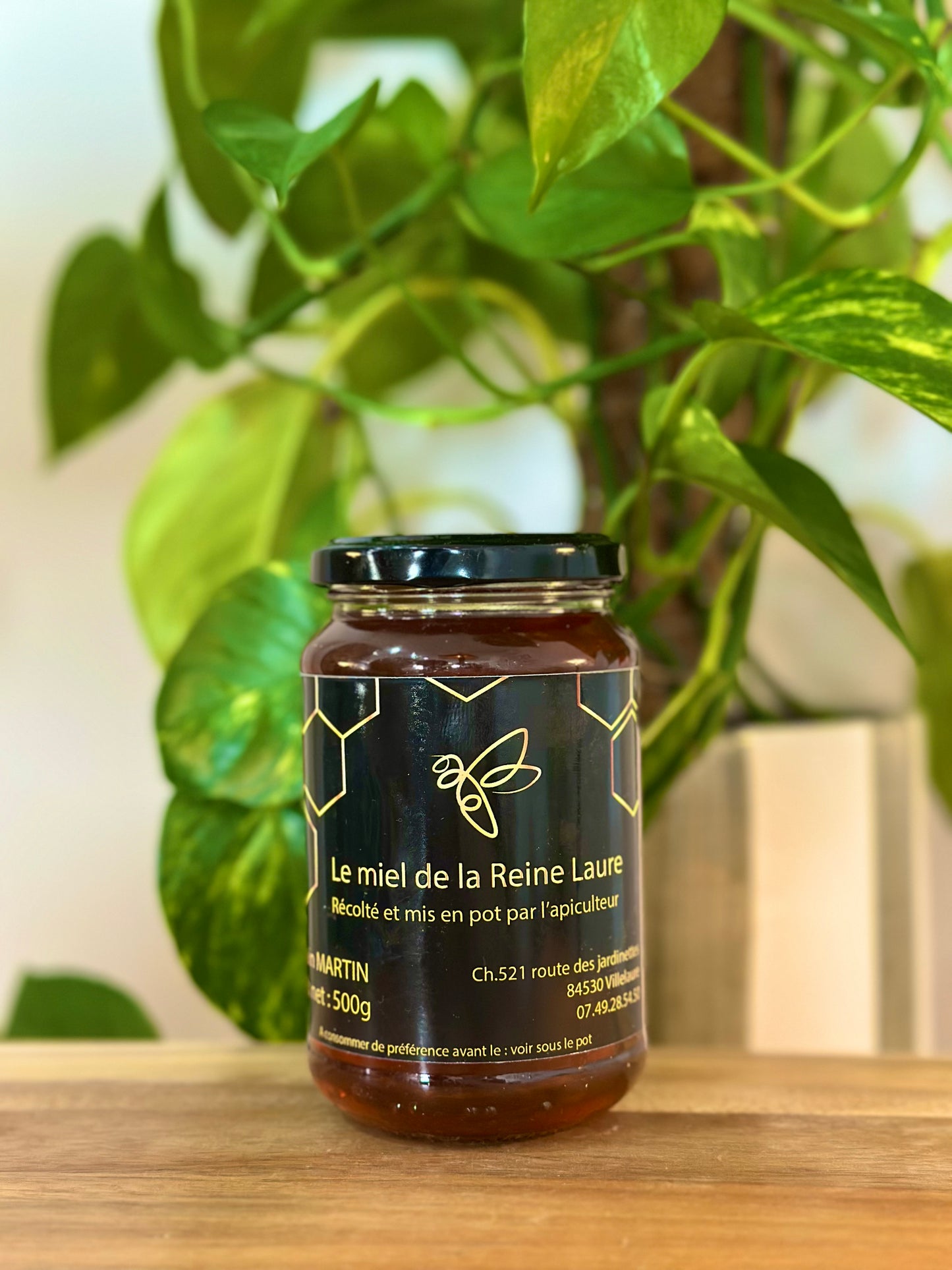 Miel de châtaignier – Miel de la Reine Laure – 500 g