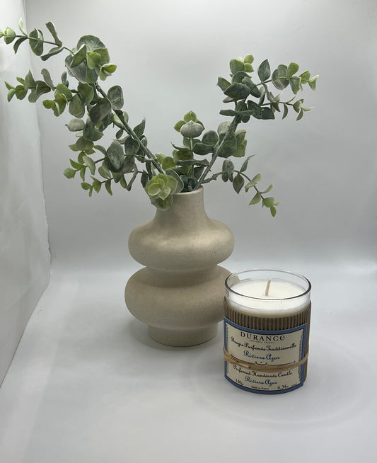 Bougie Parfumée Durance " Riviera azur "