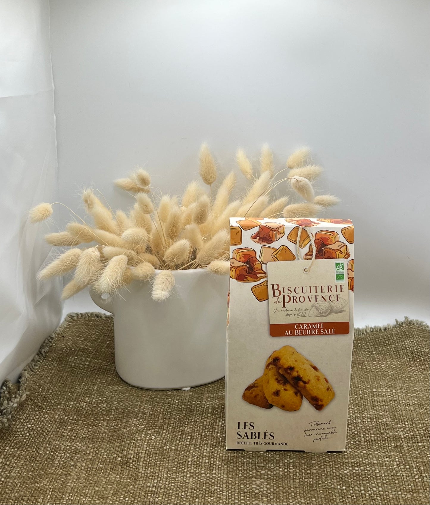 Sablés sucrés « Caramel beurre salé  » Biscuiterie de Provence