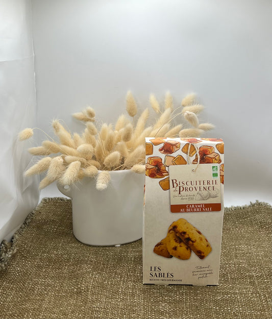 Sablés sucrés « Caramel beurre salé  » Biscuiterie de Provence