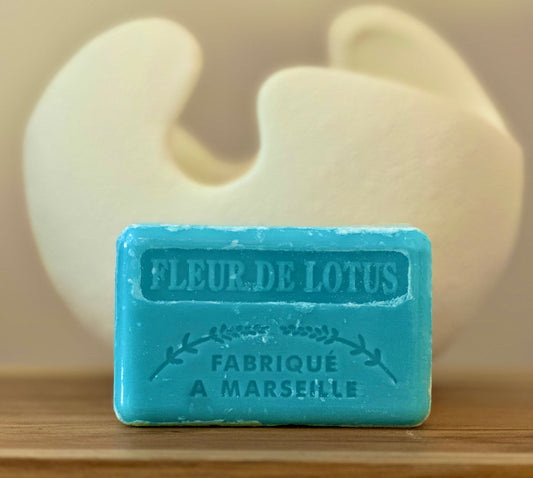 Savon de Marseille Artisanal – Fleur de Lotus – 125 g