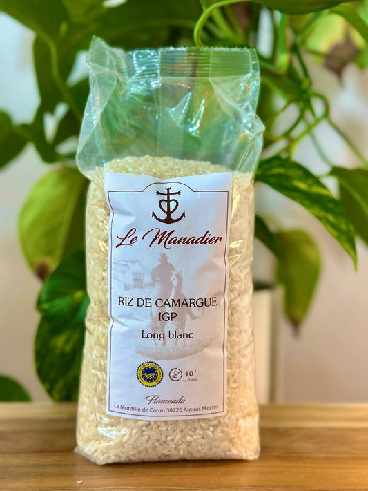 Riz Long Blanc de Camargue – Le Manadier – 1 kg