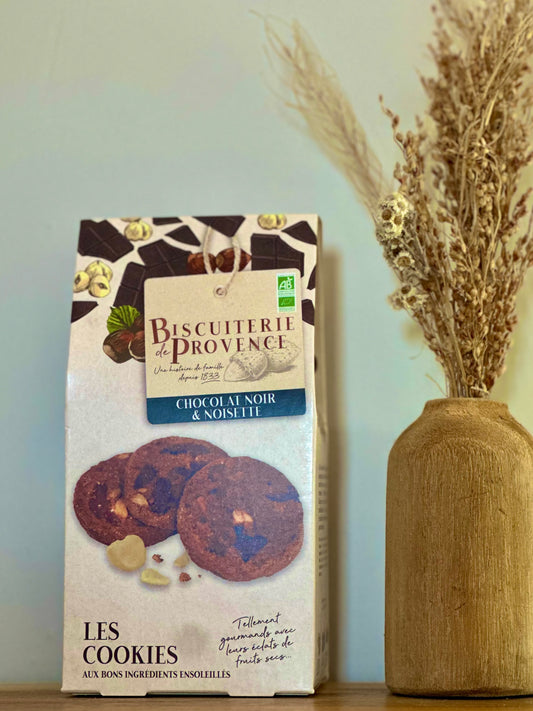 Cookies Chocolat Noir & Noisette – Biscuiterie de Provence – 120 g