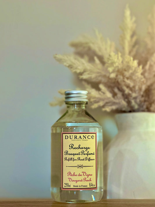 Recharge de Bouquet Parfumé Durance – Pêche de Vigne – 250 ml