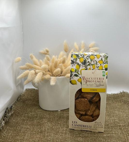 « Canistrelli citron  » Biscuiterie de Provence