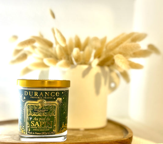 Bougie Traditionnelle Durance – Au pied du sapin  – Édition limitée Noël 2026 – 180 g