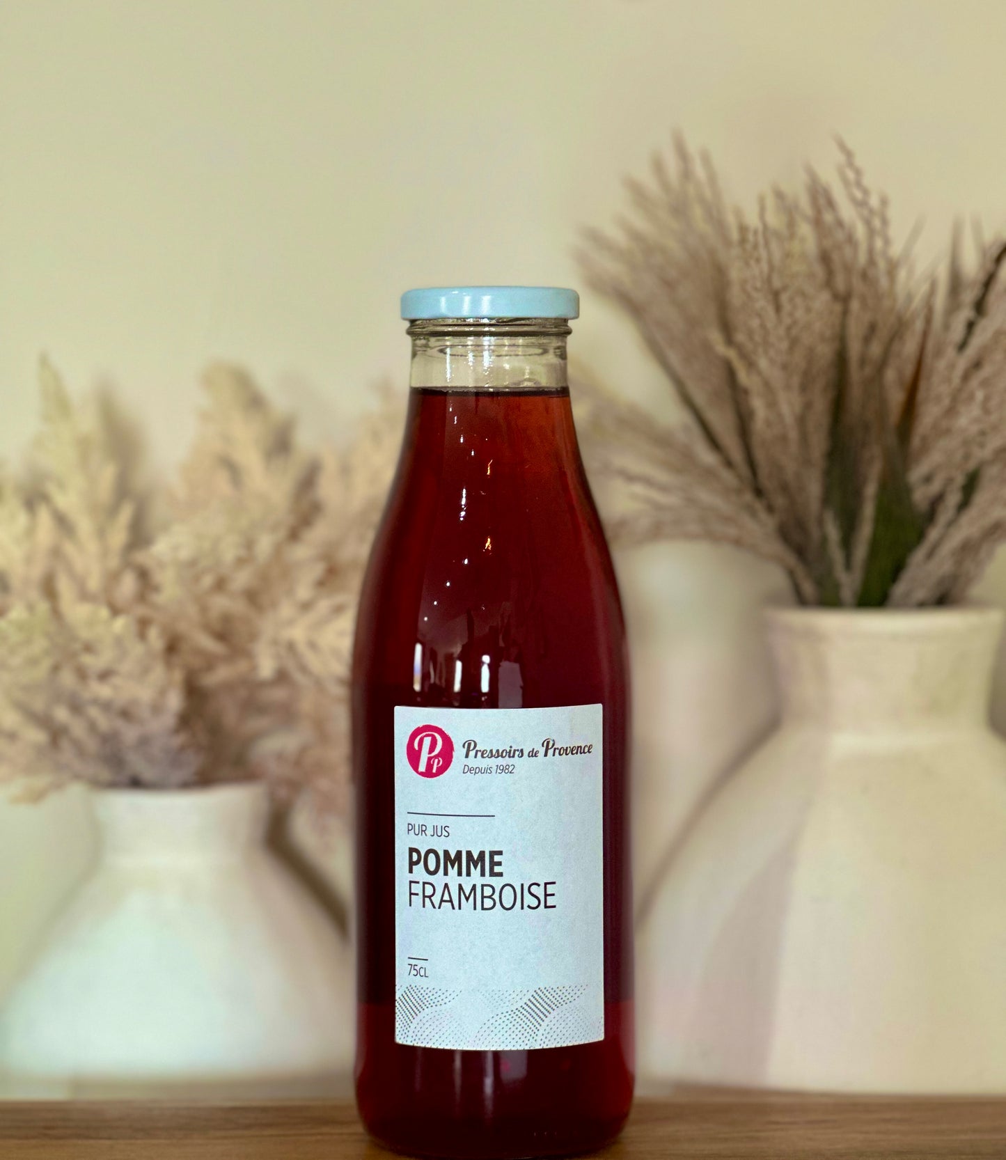 Jus de fruits Pomme Framboise – Pressoir de Provence