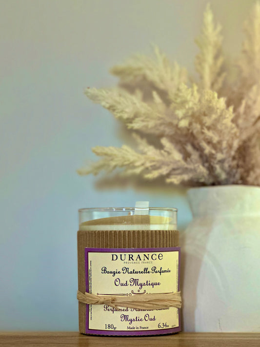 Bougie Traditionnelle Durance – Oud mystique – 180 g