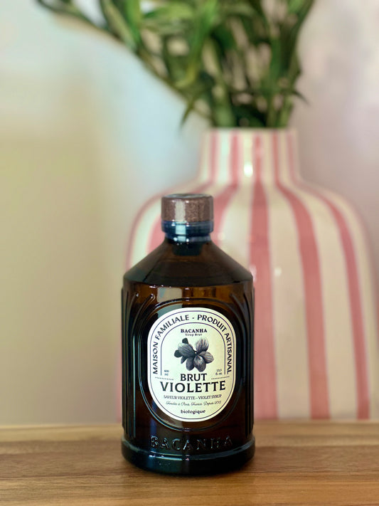 Sirop Violette Bio – Bacanha – 100 ml