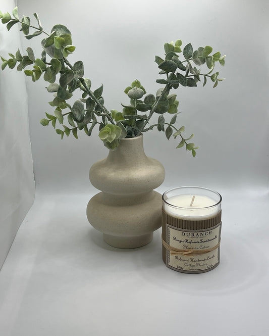 Bougie Parfumée Durance " Fleur de Coton "