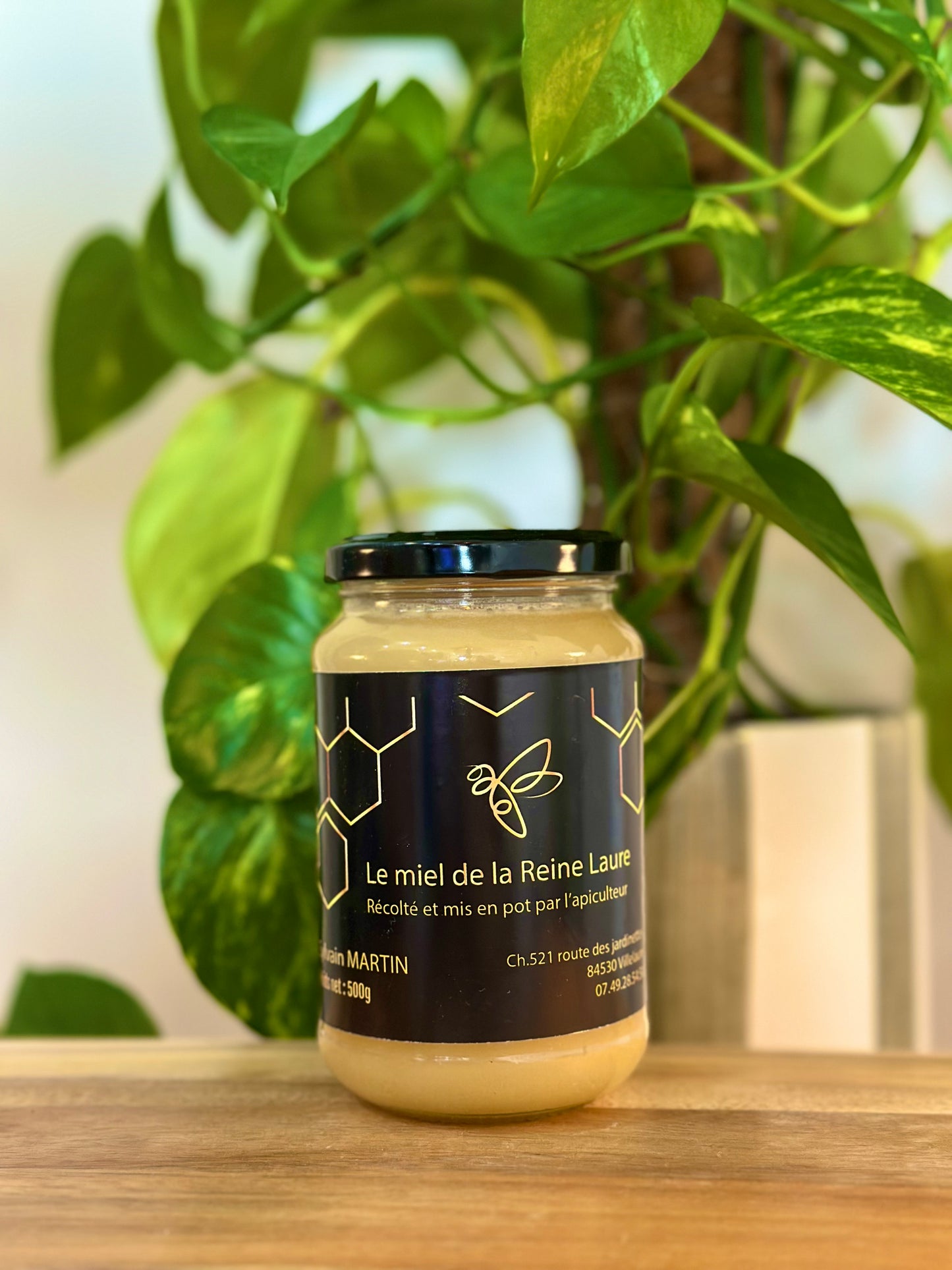 Miel crémeux  – Miel de la Reine Laure – 500 g