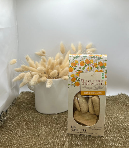 « Navettes Fleur d’oranger » Biscuiterie de Provence