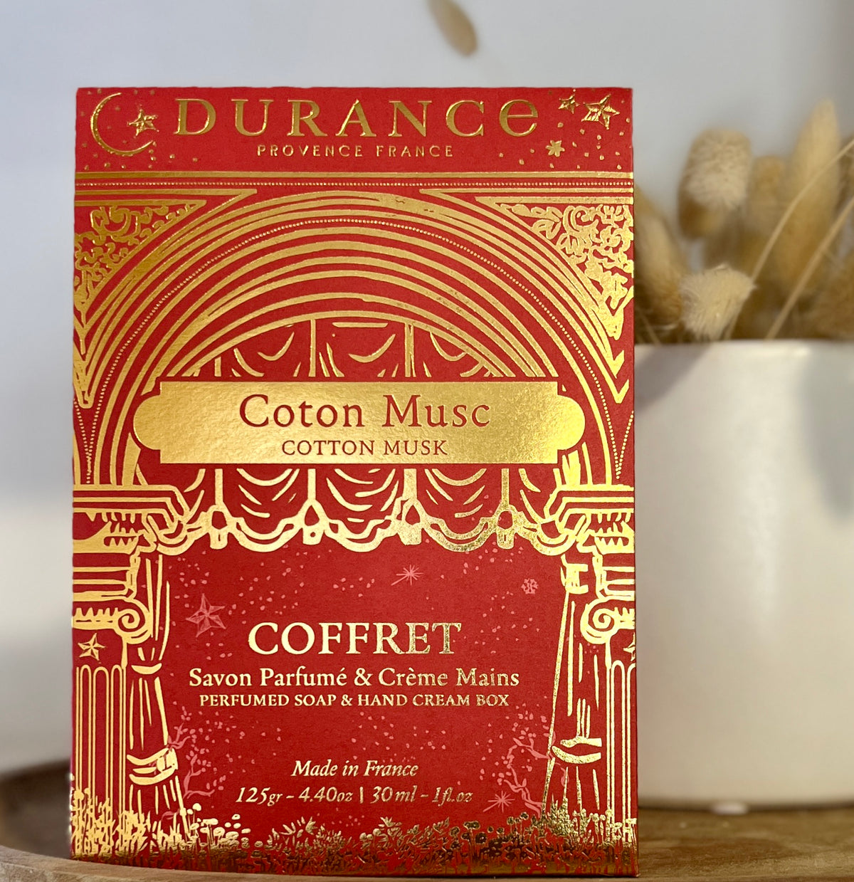 Coffret Durance – Coton Musc – Savon Parfumé & Crème Mains