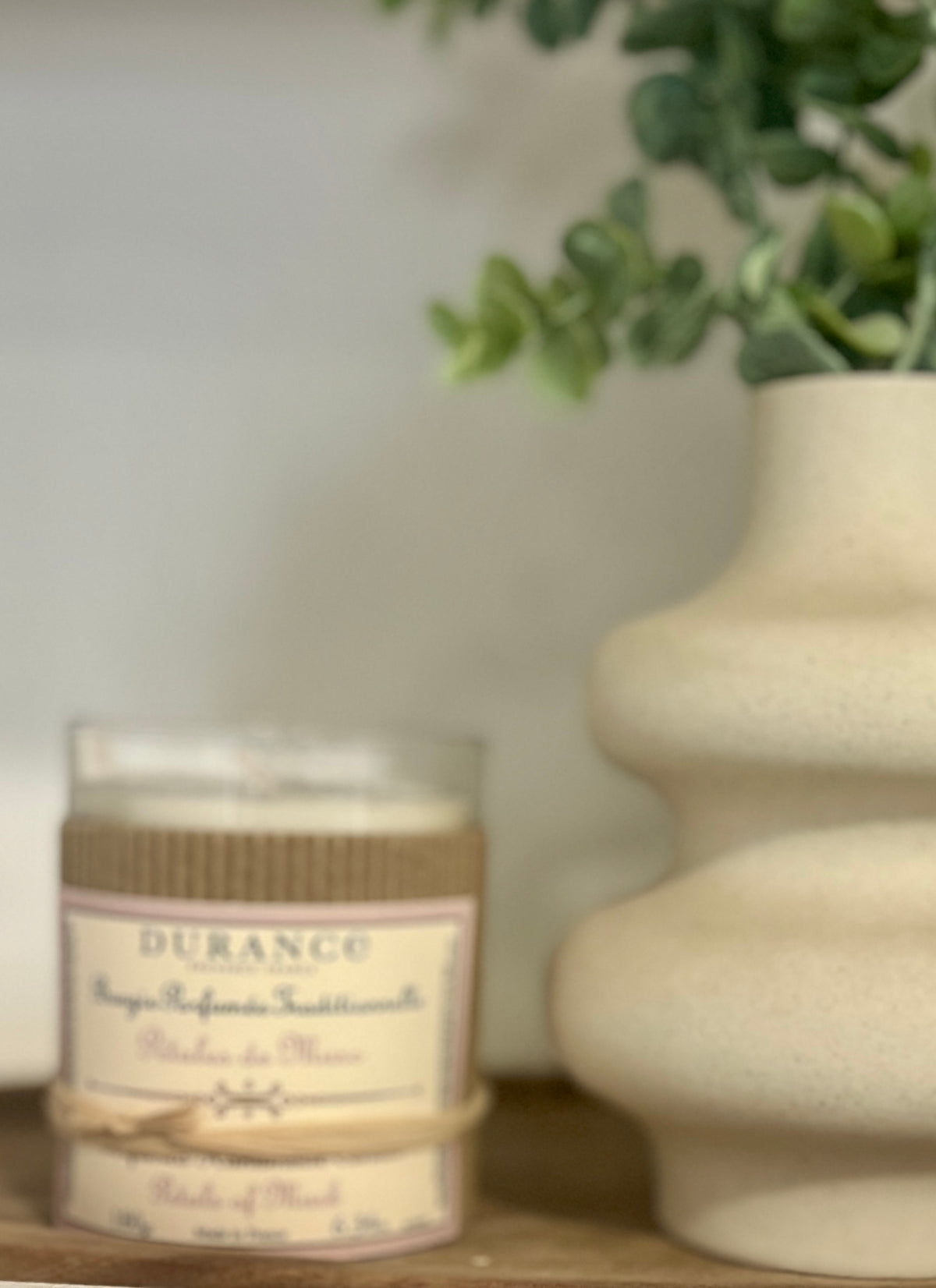Bougie Traditionnelle Durance – Pétales de Musc – 180 g