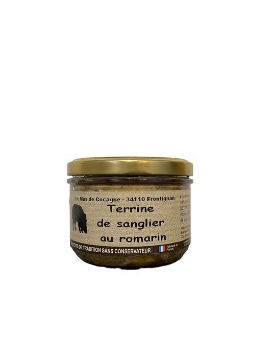 Terrine de Sanglier au romarin