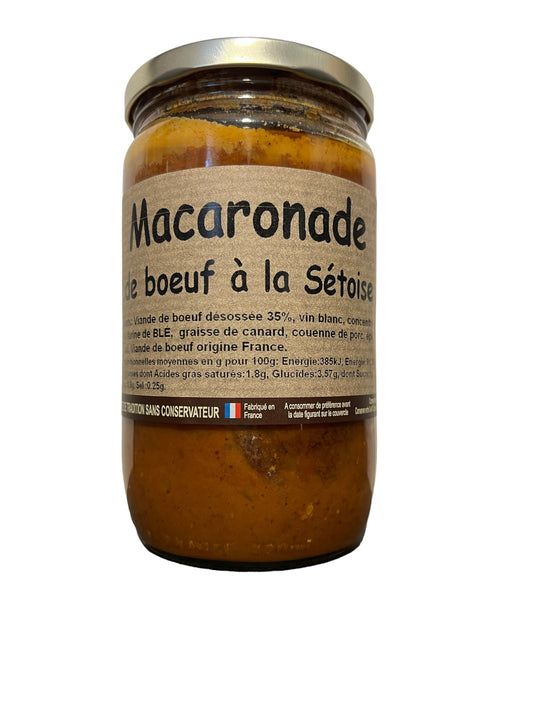 Macaronade de bœuf à la Sétoise