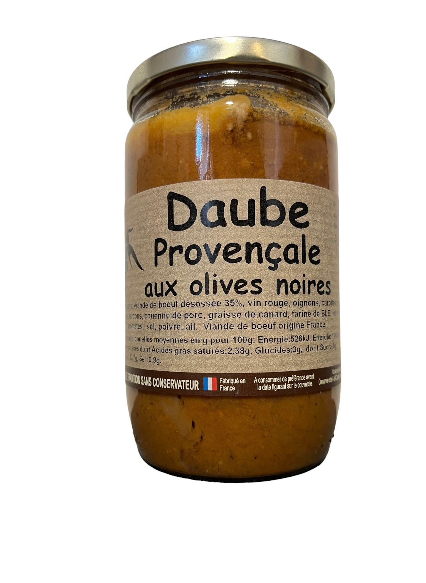 Daube Provençale aux olives noires